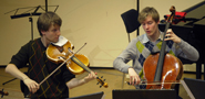 Lucas Freund (Viola), Johannes Przygodda (Cello)