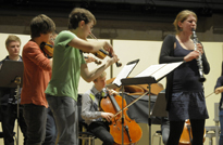 Anika Weichelt, Klarinette, Jakob Lehmann, 1. Violine