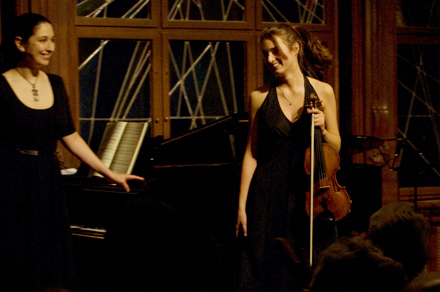 Jona Schibilsky - Violine, Karine Gilanyan - Klavier