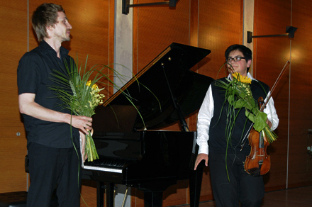 Markus Zugehör (Klavier), David Mamaev (Violine)